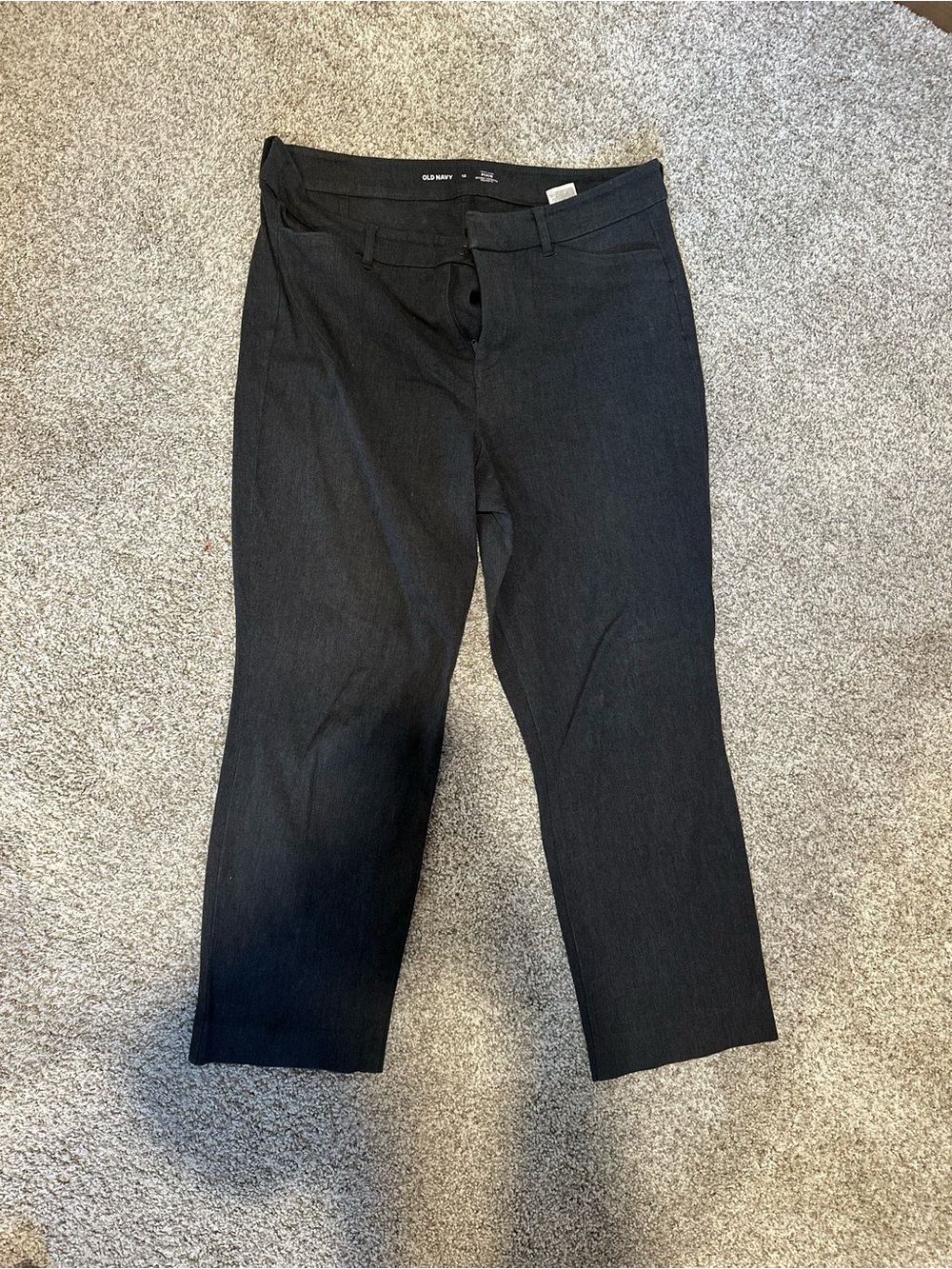 Old Navy Women’s Dark Charcoal Pixie Pants